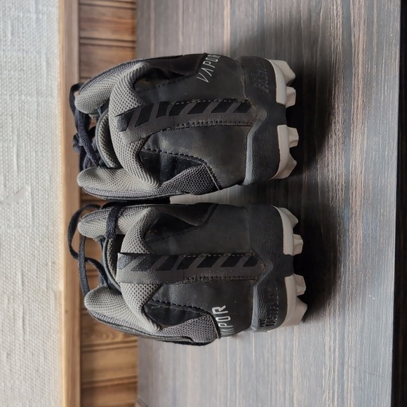 Nike Vapor Untouchable Shark 3 Black Low-Top Football Cleats Size 10.5 - Picture 4 of 7